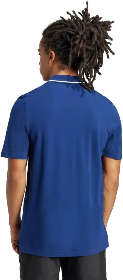adidas Men's Essentials Small Logo Pique Polo Shirt