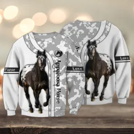 Appaloosa Horse 3D Full Print Sweatshirt, Christmas Shirt for Horse Lovers