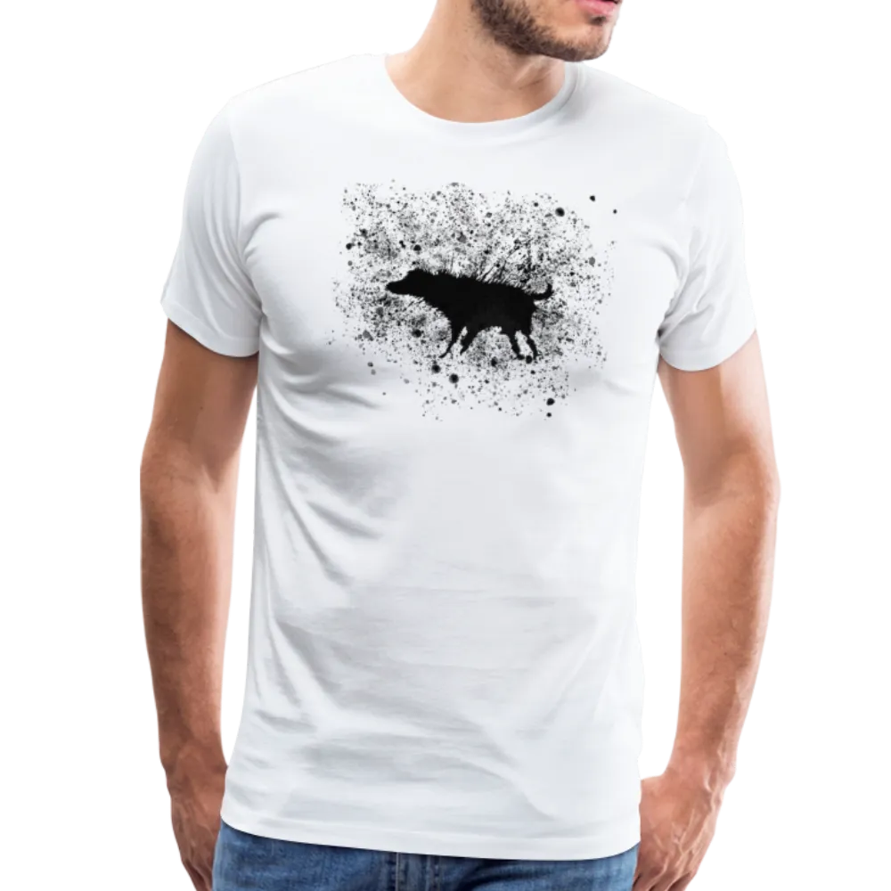 Banksy Wet Dog Splatter 2007 Street Art T-Shirt