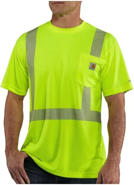 Carhartt Men's Force High-Visibility Short-Sleeve Class 2 T-Shirt