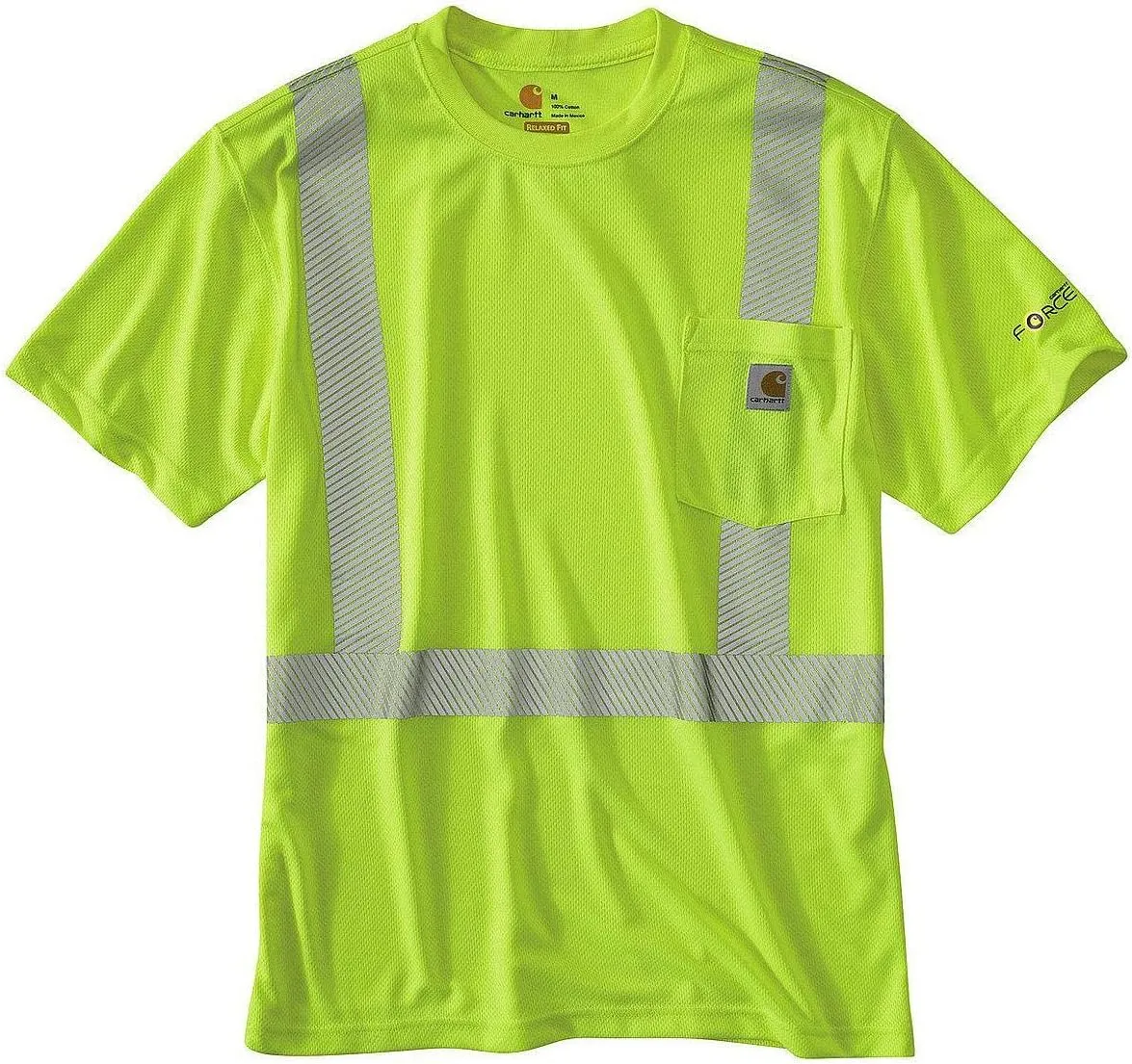 Carhartt Men's Force High-Visibility Short-Sleeve Class 2 T-Shirt