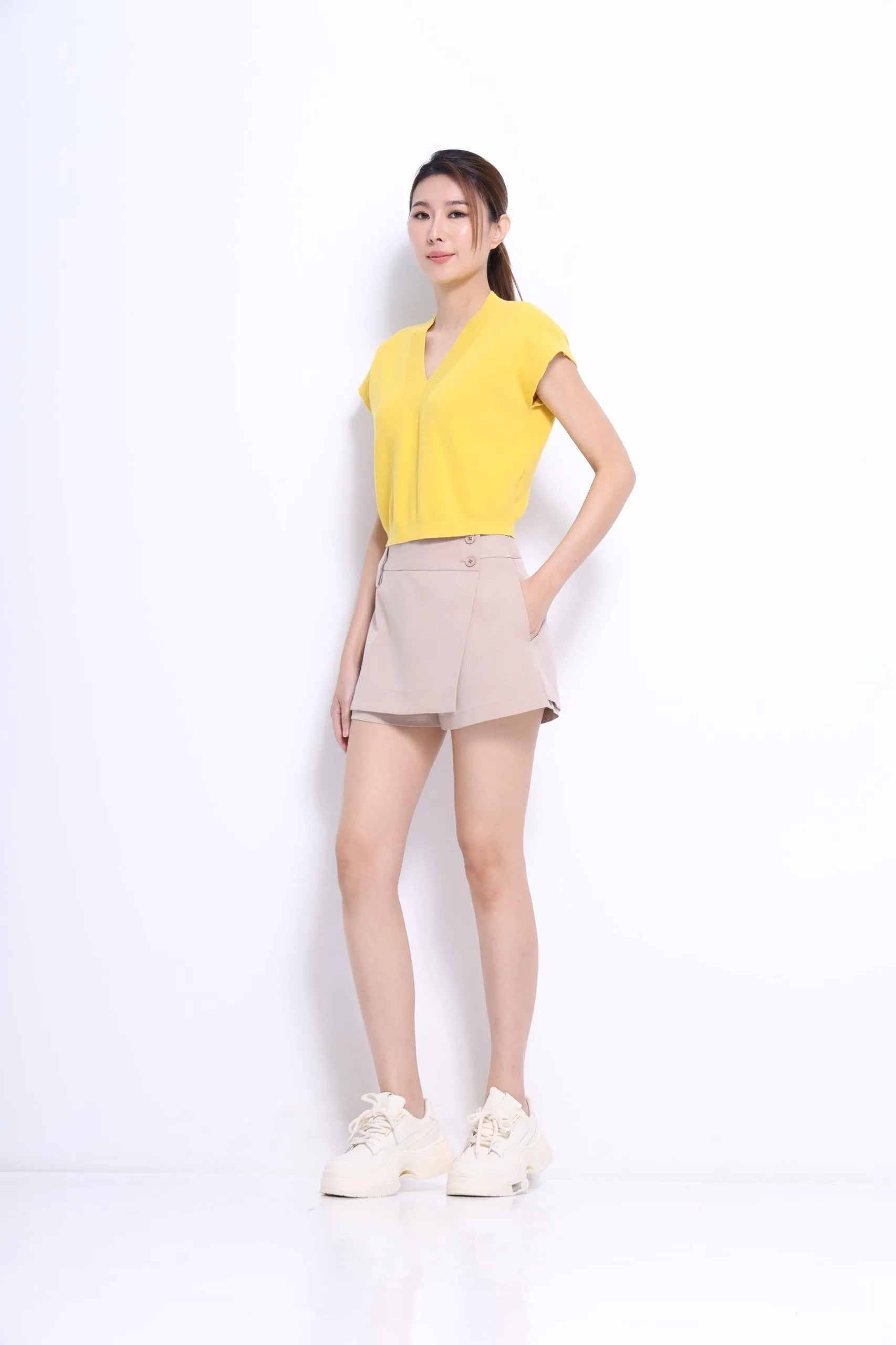 Gabriella Asymmetrical A-line Skorts