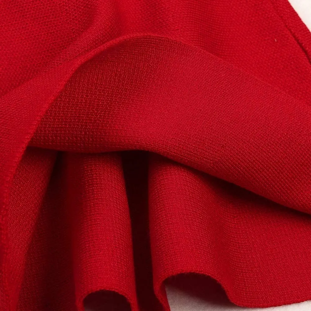 Mesinsefra Little Big Girls' High Waist Knitted Flared Pleated Skirt Casual