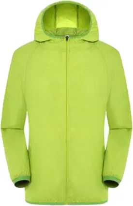 Mzkdieey Rain Jackets for Women Waterproof Raincoat Long Hooded Rain Coats Outdoor Active Windbreaker Trench Coat