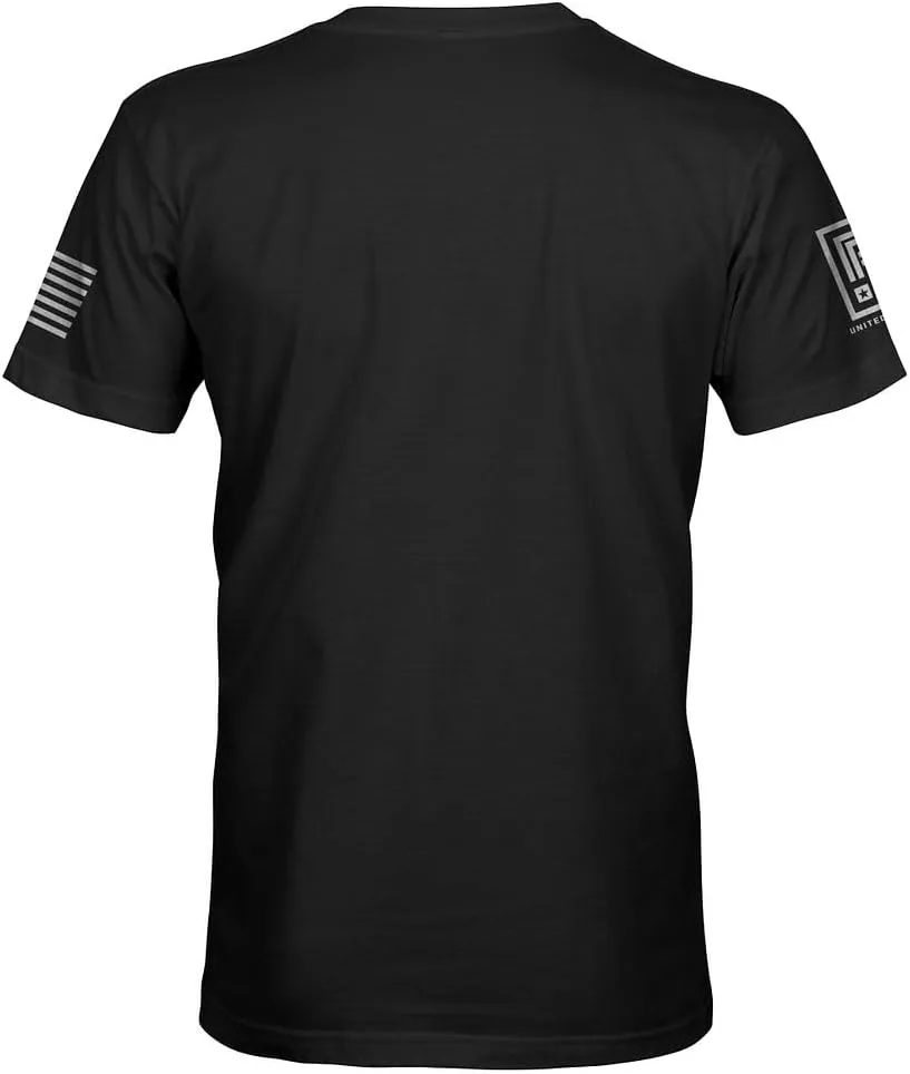 USA American Skull Men's Patriotic T-Shirt
