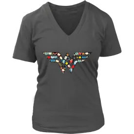 Wonder Women' V-neck Tshirt